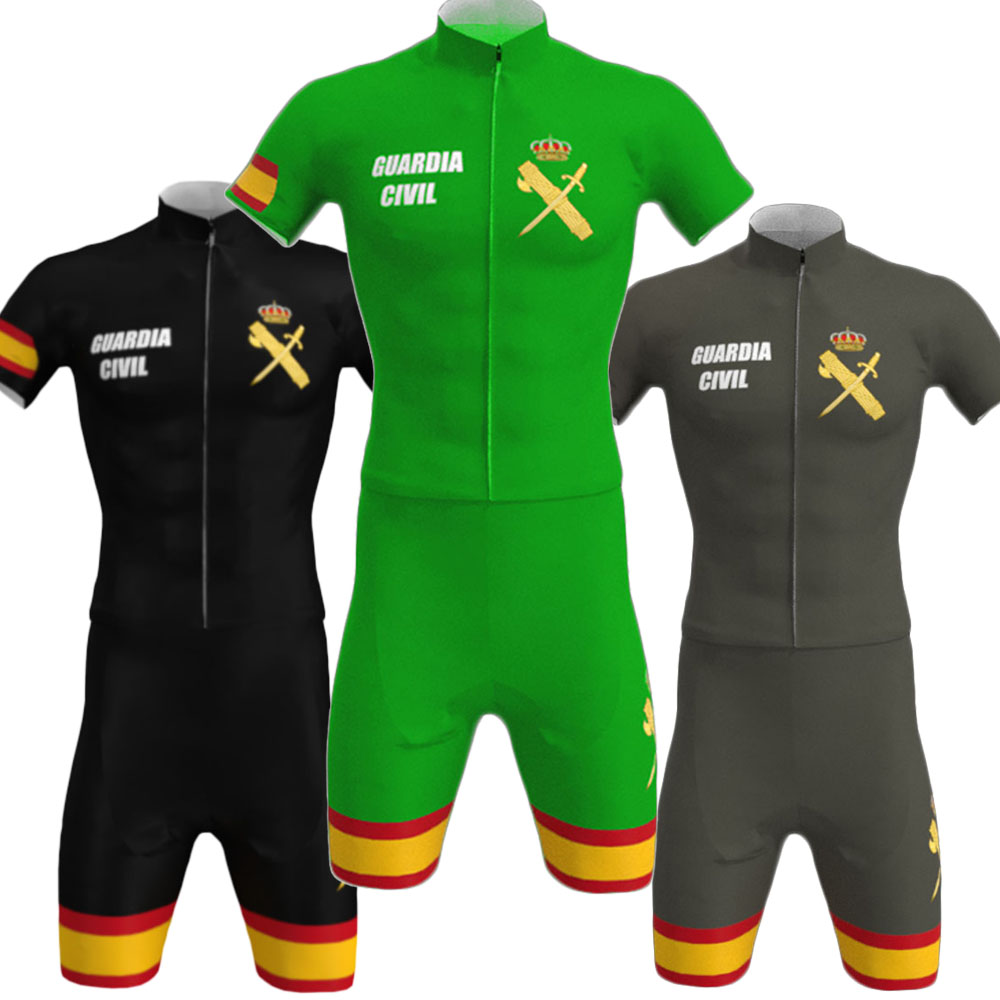 Cycling Bib Shorts - Civil Guard Cycling Jersey 2024 Men