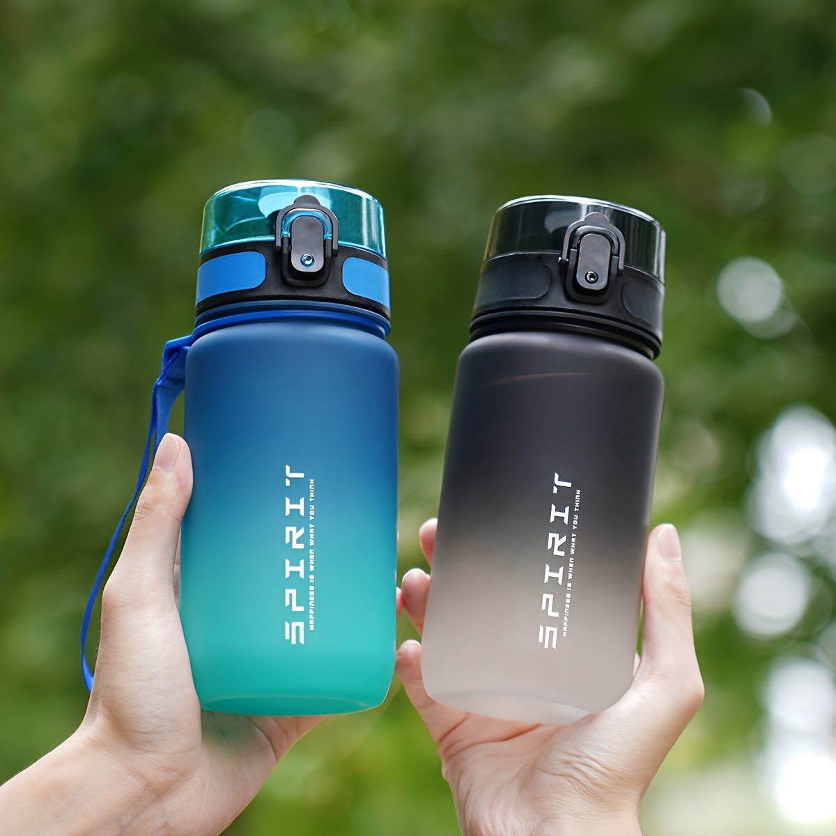 Cycling Gear Material - 600ml Gradient Sports Water Bottle with