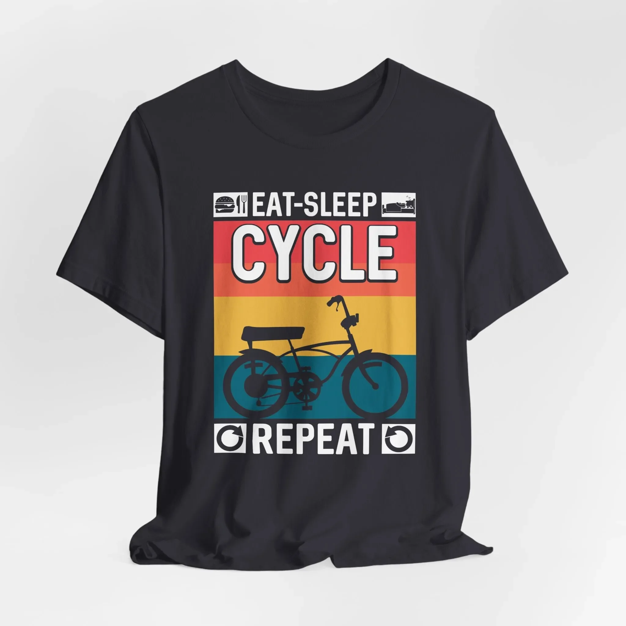 Cycling Gear Apparel - Eat Sleep Cycle Repeat Cycling Lover