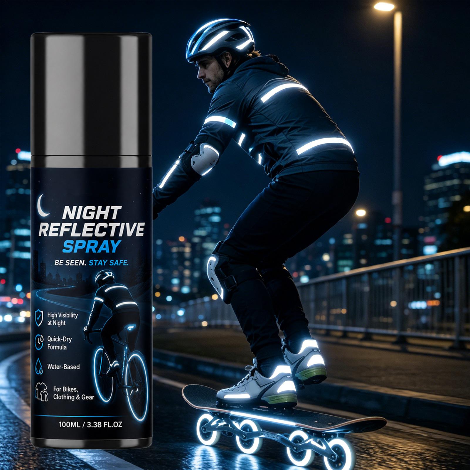 100ml Night Reflective Spray,  - Cycling Visibility Gear recension och pris
