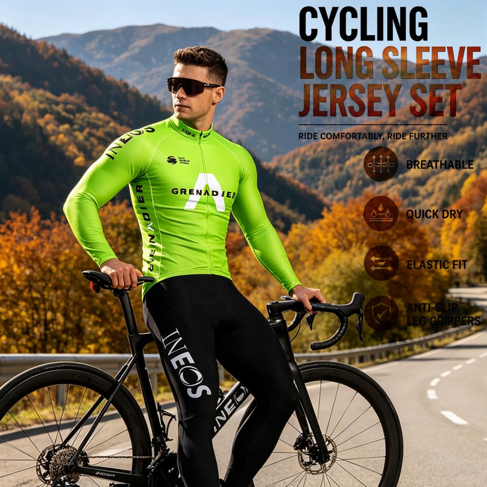 Autumn Cycling Jersey Set Ropa - Cycling Gear Brands recension och pris