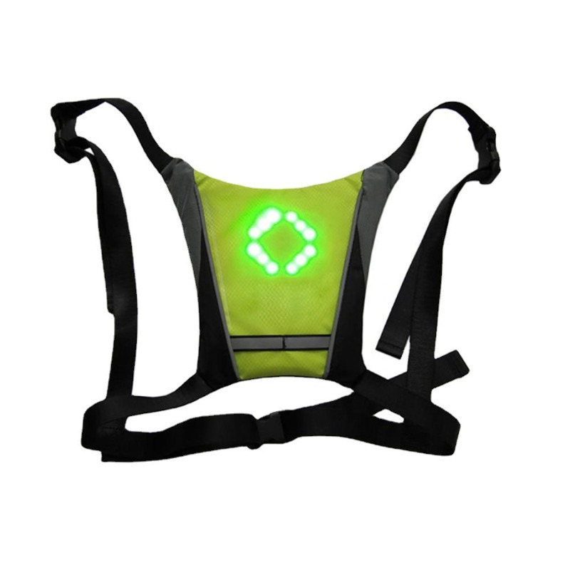 LED Remote Control Safety Vest - Cycling Visibility Gear recension och pris