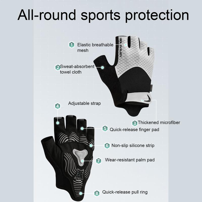 Biking Gloves Half Finger Ridi - Cycling Hand Gear recension och pris