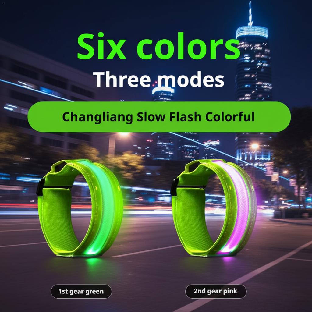 LED Reflective Armband Safety  - Cycling Visibility Gear recension och pris