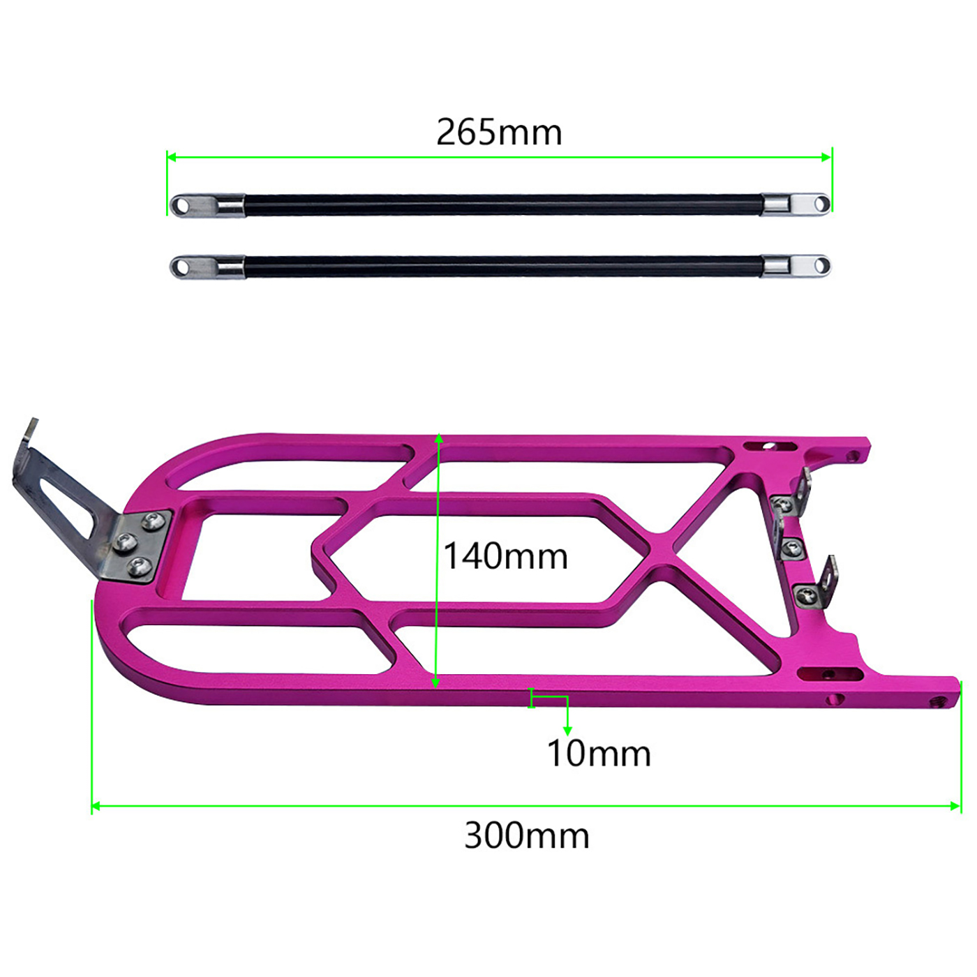For Brompton Folding Bike Alum - Bike Cargo Rack recension och pris