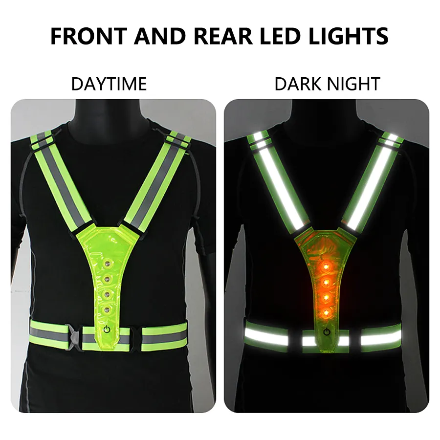 Adjustable Lightweight Safety  - Cycling Visibility Gear recension och pris