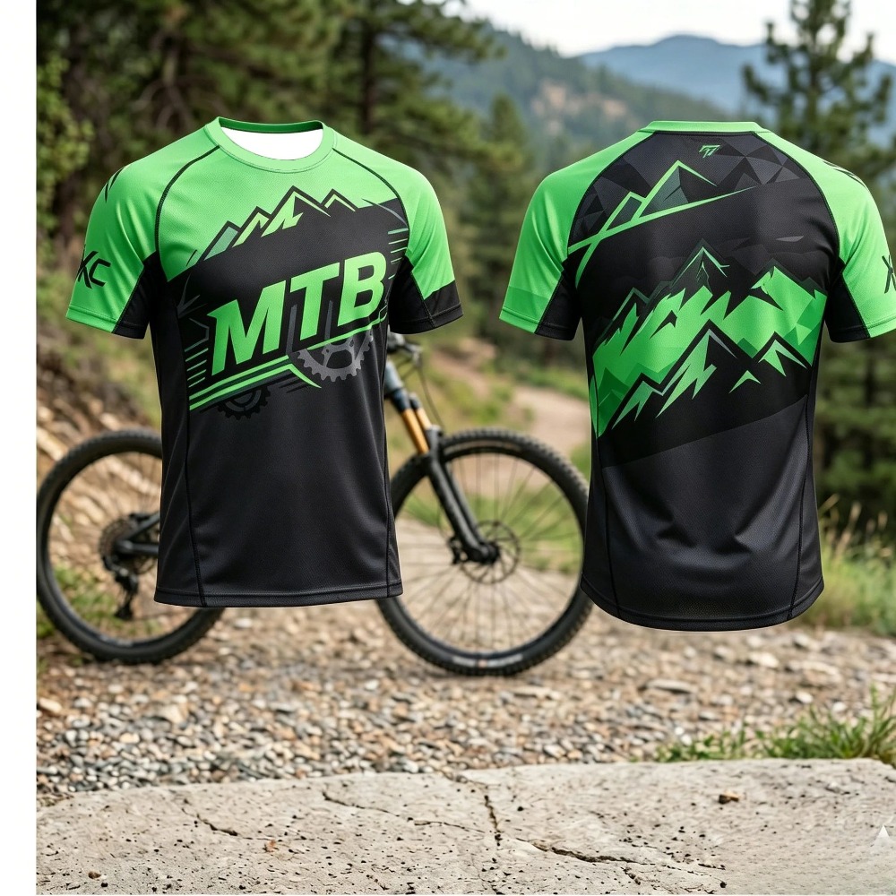 Mountain MTB Gear Print Men Qu - Xc Cycling Gear recension och pris
