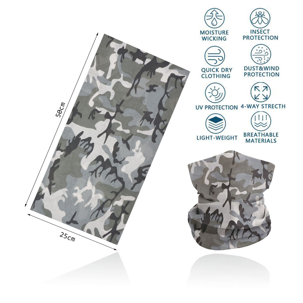 CM01-CM33 Camo Printed Bandana - Cycling Gear Ladies recension och pris