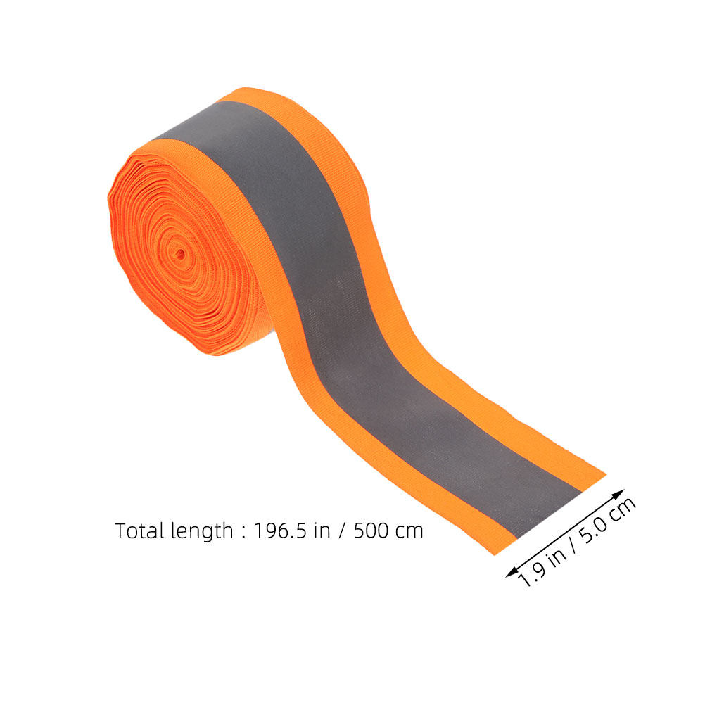 1 Roll 5M Sew on Reflective Fa - Cycling Gear Apparel recension och pris
