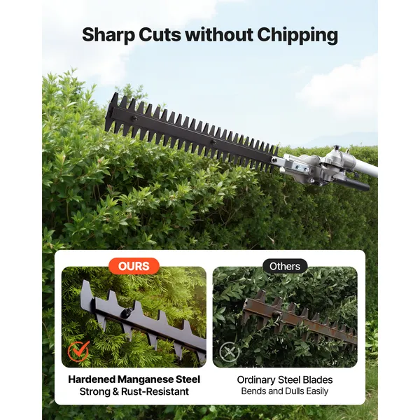 Gas Hedge Trimmer, 2 Cycle Gas - Cycling Gear Inches recension och pris