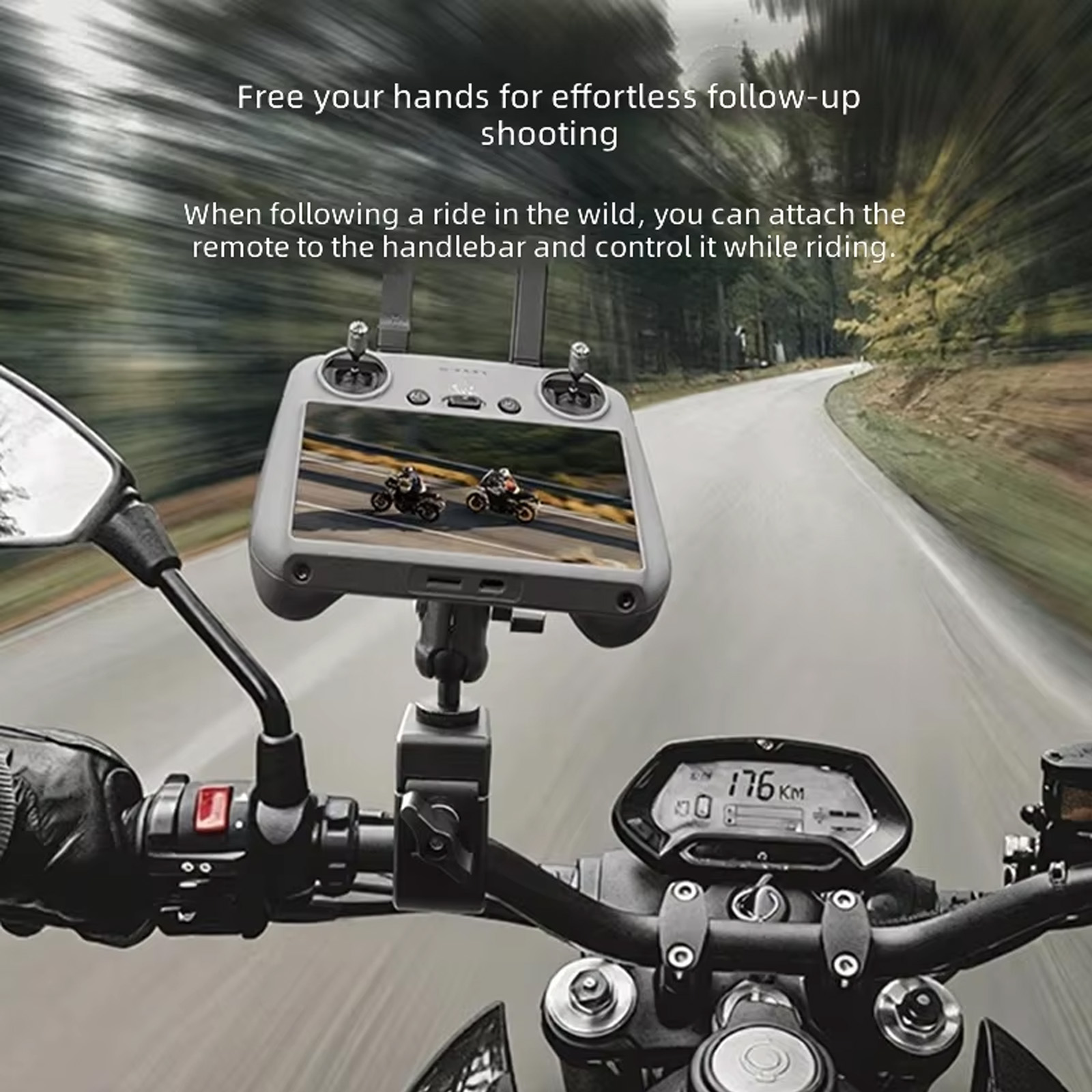 Bike Motorcycle Handlebar Moun - Cycling Gear Material recension och pris