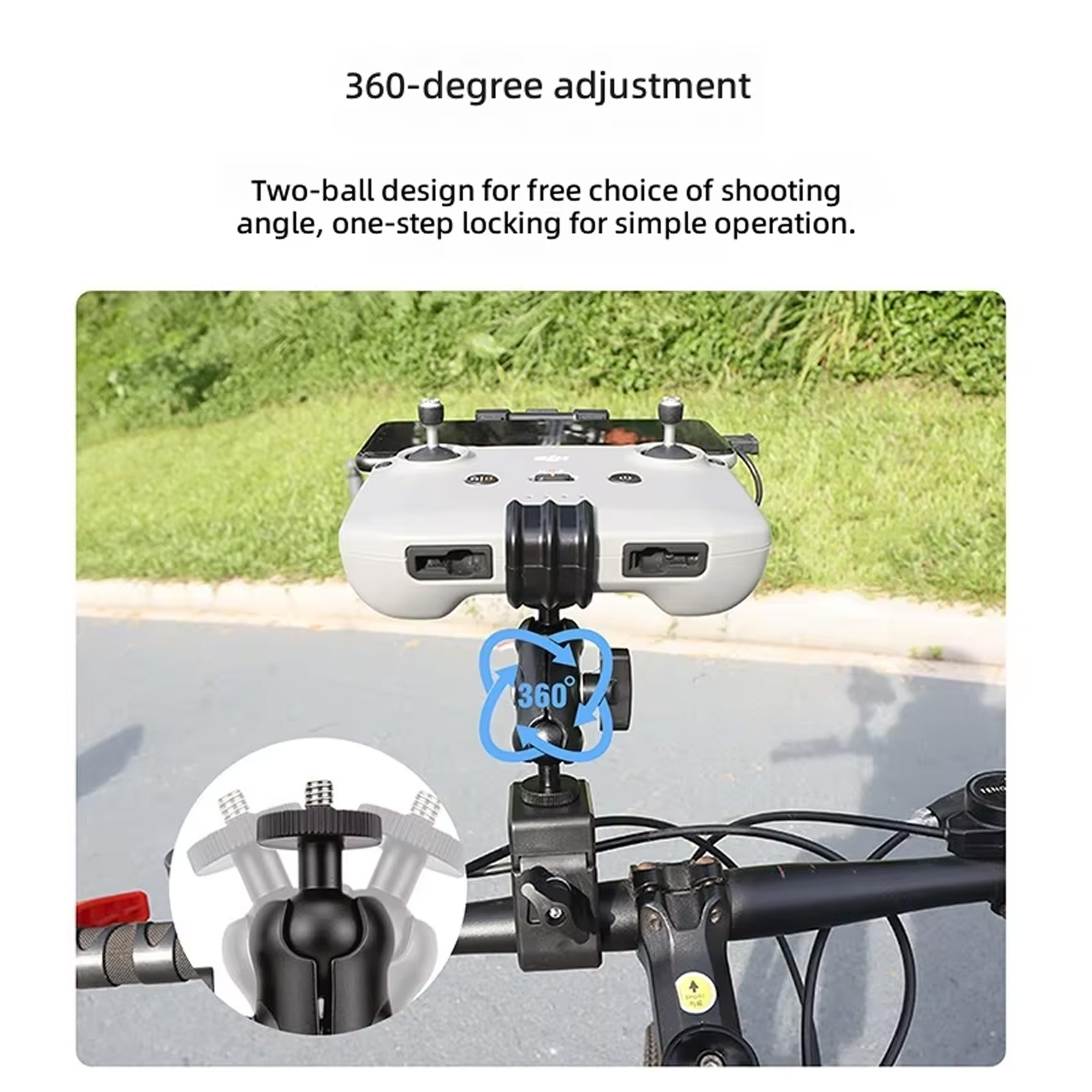 Bike Motorcycle Handlebar Moun - Cycling Gear Material recension och pris