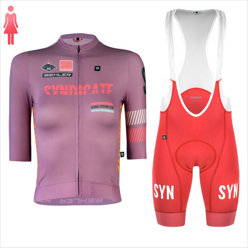 SYN Purple short sleeve Jersey - Cycling Gear Apparel recension och pris