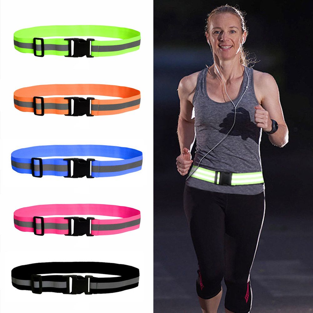 Reflective Belt Adjustable Wai - Cycling Visibility Gear recension och pris