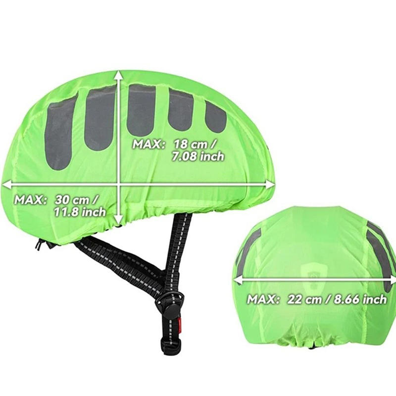 1 Pcs Bike Helmet Rain Cover W - Cycling Visibility Gear recension och pris
