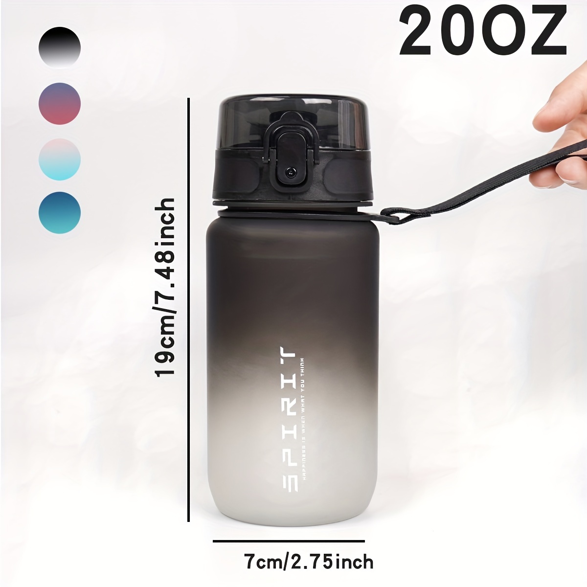 600ml Gradient Sports Water Bo - Cycling Gear Material recension och pris