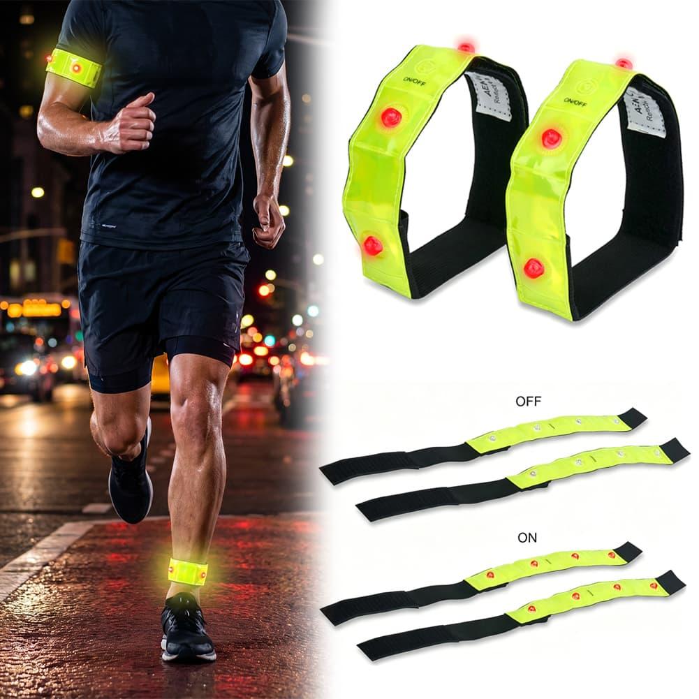 LED Reflective Armband With Fl - Cycling Visibility Gear recension och pris