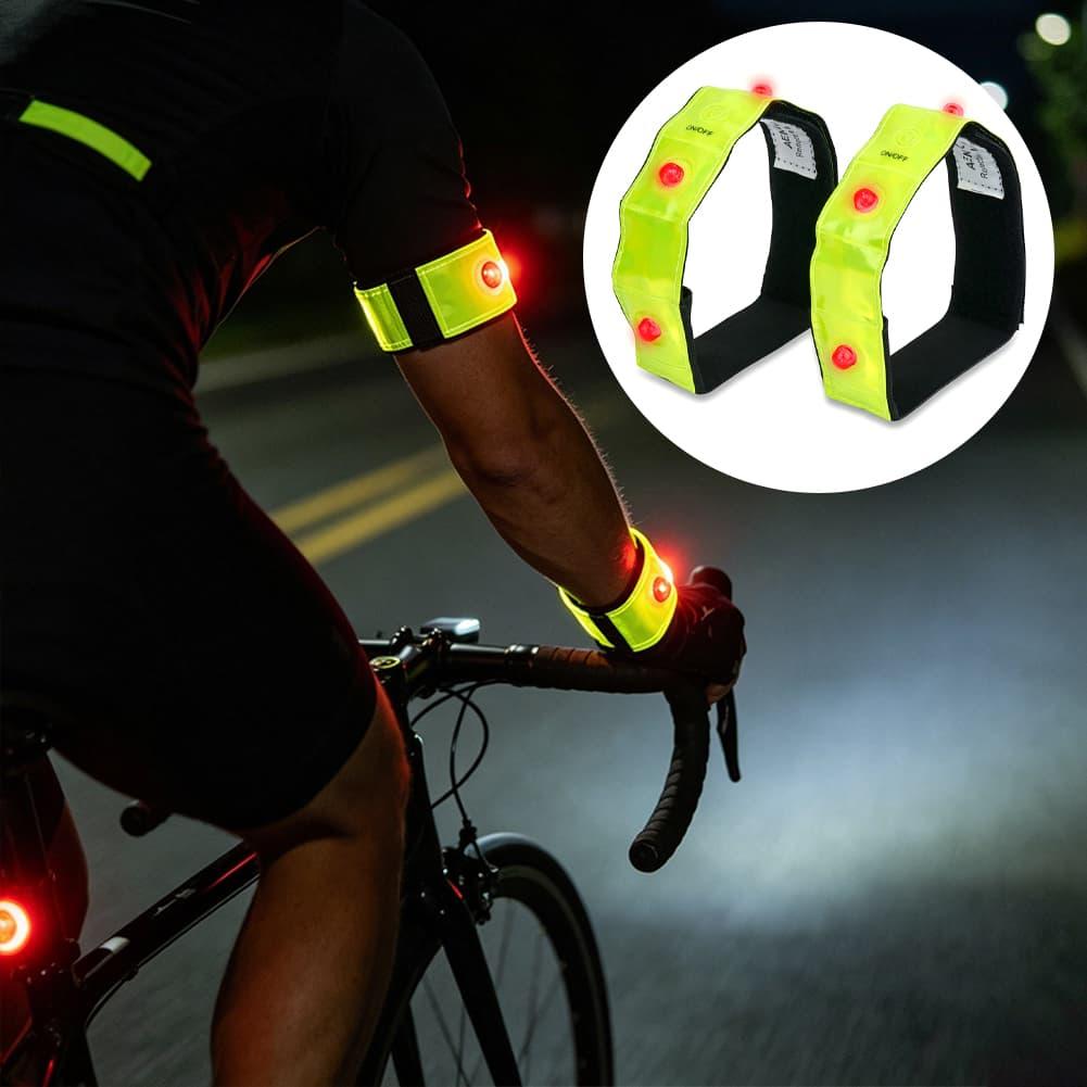 LED Reflective Armband With Fl - Cycling Visibility Gear recension och pris